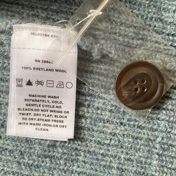 Pendleton Shetland Wool Cardigan XL like new - Picture 6 of 8